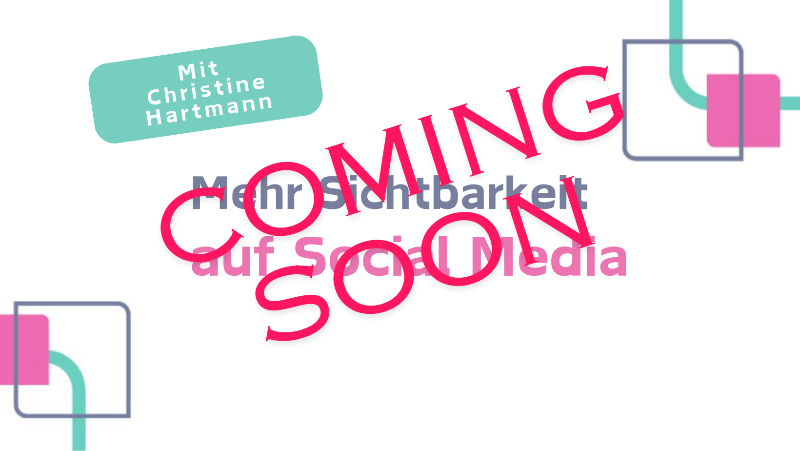 Social Media Kurs mit Christine Hartmann